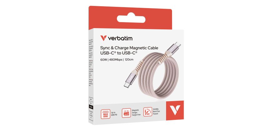 Verbatim - Cavo USB-C to USB-C - Rosa - 31853 - 120cm