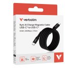 Verbatim - Cavo USB-C to USB-C 100W - Nero - 31863 - 120cm