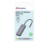 Verbatim - USB-C Pro Multiport Hub 9 Port - 32152