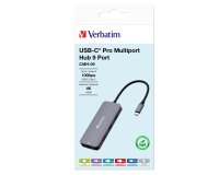 Verbatim - USB-C Pro Multiport Hub 9 Port - 32152