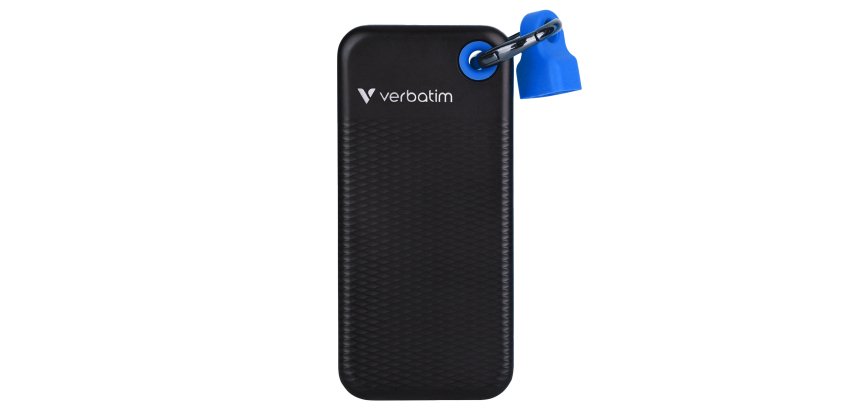 SSD Portatile Pocket USB 3.2 GEN 2 - 1 TB - Nero/Blu- Verbatim - 32191