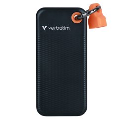 SSD Portatile Pocket USB 3.2 GEN 2 - 1 TB - Nero/Arancio Verbatim - 32193