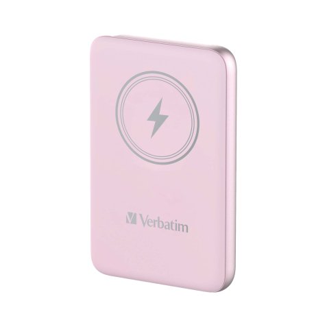 Verbatim - Power Bank Wireless -  10000 mAh - Rosa - 32248