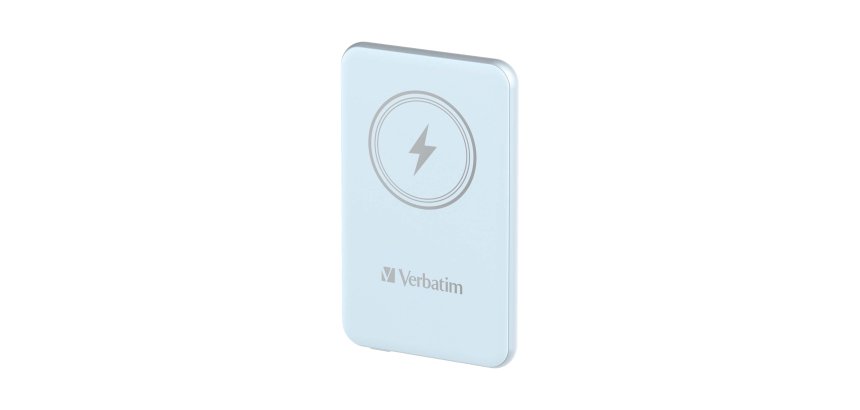 Verbatim - Power Bank Wireless -  5000 mAh - Blu - 32242
