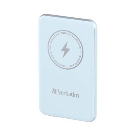 Verbatim - Power Bank Wireless -  5000 mAh - Blu - 32242