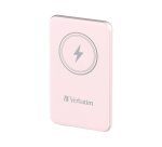 Verbatim Charge 'n' Go Magnetic Wireless Power Bank 5000mAh Pink