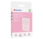 Verbatim Charge 'n' Go Magnetic Wireless Power Bank 5000mAh Pink