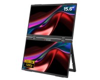 Monitor - portatile - 15.6"- dual LIGHT - Verbatim