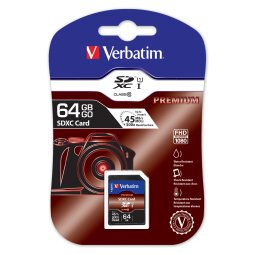 Verbatim Premium - flash memory card - 64 GB - SDXC