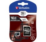 Verbatim - Micro SDHC Classe 10 fino a 45mb/sec - 44082 - 16GB