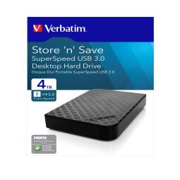 Verbatim store 'n' save 4tb usb 3.0