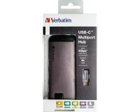 Verbatim - USB-C Adattatore USB 3.1 G1/ USB 3.0 X 3 / HDMI / SDHC / MICRO SDHC / R - 49142