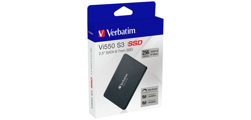 Verbatim - SSD Interno Vi550 SATA III 2.5'' SSD - 49351 - 256GB