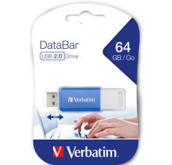 Verbatim databar - usb flash drive - 64 gb