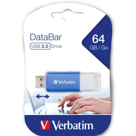 Verbatim - Chiavetta USB - Blu - 49455 - 64 GB