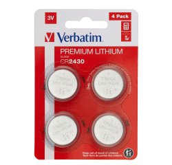Verbatim cr2430 single-use battery lithium