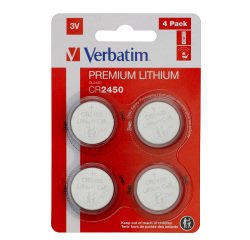 Verbatim cr2450 single-use battery lithium