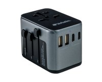 Verbatim - Adattatore da viaggio UTA-03 PD30W / QC / 2xUSB / 2xType-C