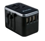 Verbatim - Adattatore da viaggio UTA-04 PD61W / QC / 3xUSB / 2xType-C