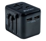 Verbatim - Adattatore viaggio UTA-02 con 2 x USB-A