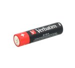 Pila ministilo AAA - 1,5V - alcaline - 49874 - Verbatim - blister 10 pezzi