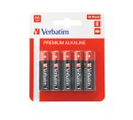 Pila stilo AA - 1,5V - alcaline - 49875 - Verbatim - blister 10 pezzi