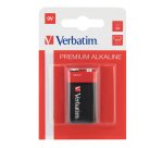Pila Transistor - 9V - 49924 - alcalina - Verbatim - blister 1 pezzo