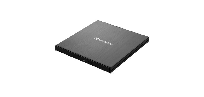 Masterizzatore CD/DVD slimline esterno con connessione USB-C - Verbatim - 43886