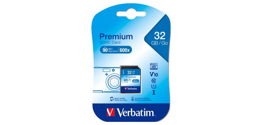 Verbatim - Scheda SDHC Classe 10 (min 10mb/sec) - 43963 - 32GB