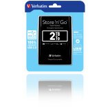 Verbatim Store 'n' Go USB 3.0 Portable Hard Drive 2TB Black