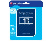 Verbatim - Usb 3.0 portatile Store 'N'Go 9,5mm drive - Blu - 53200 - 1TB
