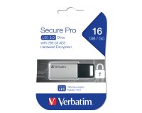 Verbatim Store 'n' Go Secure Pro - USB flash drive - 16 GB