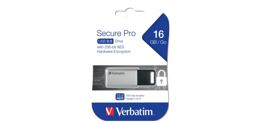 Verbatim - Usb secure data pro drive - per PC & Mac - 98664 - 16GB