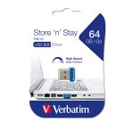 Verbatim Store 'n' Stay NANO - USB 3.0 Drive 64 GB - Blue