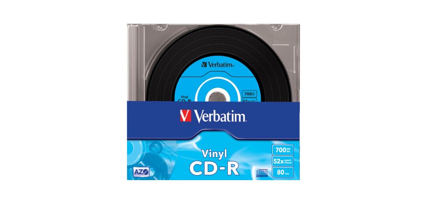Verbatim - Scatola 10 CD-R Data Life Plus Data Vinyl - slim 1X/52X - 43426 - 700MB