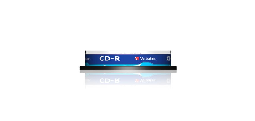 Verbatim - Scatola 10 CD-R Data Life serigrafato - spindle 1X-52X - 43437 - 700MB