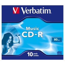 Verbatim Live It! - CD-R x 10 - storage media