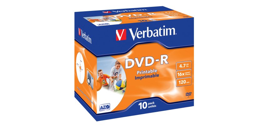 Verbatim 43521 blank DVD 4.7 GB DVD-R 10 pc(s)