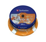 Verbatim - Scatola 25 DVD-R - stampabile - 43538 - 4,7GB