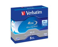 Verbatim 43715 blank blu-ray disc bd-r 25 gb 5 pc(s)