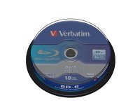 Verbatim bd-r sl 25gb 6 x 10 pack spindle 10 pc(s)