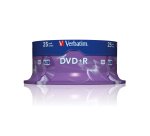 Verbatim - Scatola 25 DVD+R - serigrafato - 43500 - 4,7GB