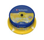 Verbatim - Scatola 25 DVD+RW - serigrafato Spindle - 43489 - 4,7GB