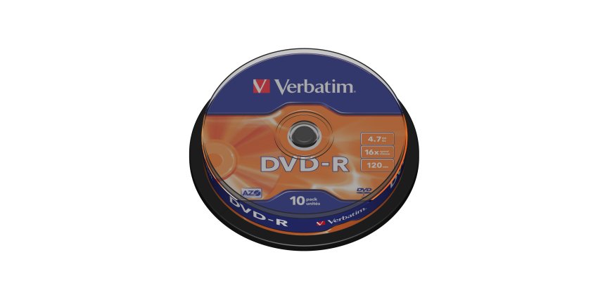 Verbatim - Scatola 25 DVD-R - serigrafato - 43522 - 4,7GB