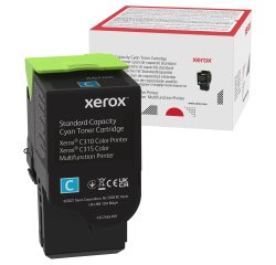 Xerox Genuine ® C310 Color Printer?/?C315 Color Multifunction Printer Cyan Standard capacity Toner Cartridge (2000 Pages) - 006R04357