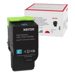 Xerox Genuine C310 / C315 Cyan High Capacity Toner Cartridge (5,500 pages) - 006R04365
