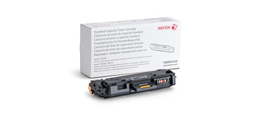 Xerox Genuine ® B205 Multifunction Printer/B210 Printer/B215 Multifunction Printer Black Standard capacity Toner Cartridge (1500 Pages) - 106R04346