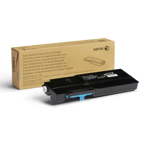 Xerox Genuine VersaLink C400 / C405 Cyan Standard Capacity Toner Cartridge (2,500 pages) - 106R03502