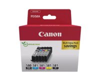Canon - Cartuccia ink Multipack  - BK/C/M/Y -  CL-581 - 2103C006