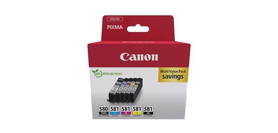Canon - Cartuccia ink Multipack  - BK/C/M/Y -  CL-581 - 2103C006